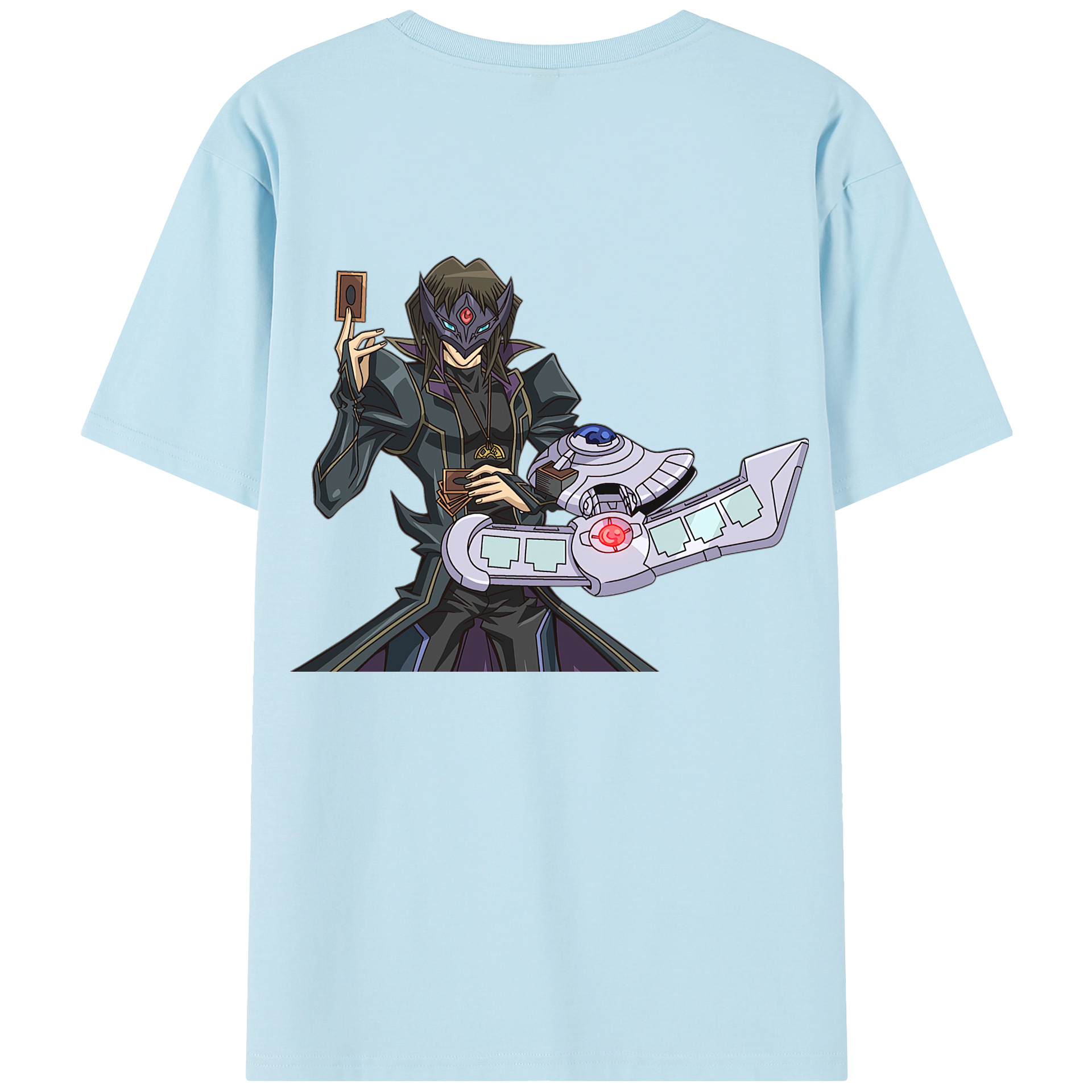 （画像用） 遊☆戯☆王 Yu-Gi-Oh! 綿100％半袖Tシャツ（背面プリント）